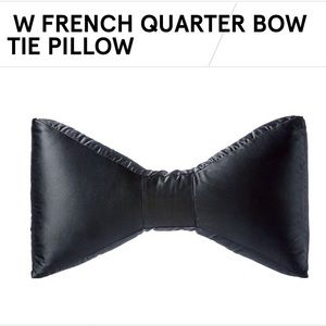 ⭐️Bow Tie Pillow by W Hotel⭐️NIB⭐️